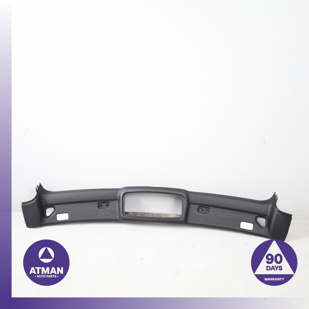 BMW F12 650i 640i Convertible Windshield Header Cover Panel Trim Black OEM