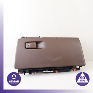 BMW F15 X5 Dashboard Glovebox Glove Box Storage Compartment Brown 9276266 OEM