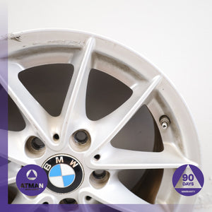 BMW E88 128i 135i 7 x 16 16" Style 360 Wheel Rim Silver 36116795207 OEM