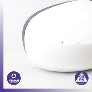 BMW E90 328i Right Side Exterior Door Mirror White OEM