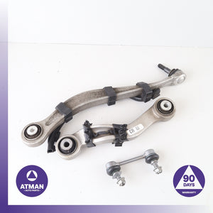 09-19 BMW F10 550i 535i 740i Rear Right Side Upper Control Arm Set OEM