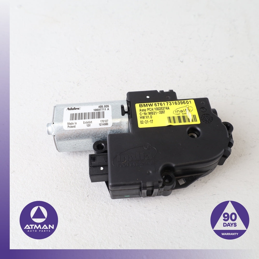 11-19 BMW F25 X3 X5 Panoramic Sunroof Drive Motor Actuator 54102993883 OEM
