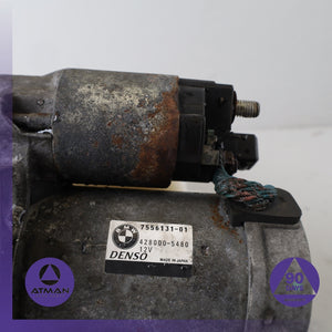 08-14 BMW F10 550i X6 Engine Motor Starter 12417556131 OEM — photo 3