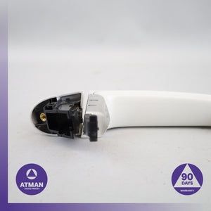 BMW F30 320i Front Right Exterior Door Handle White OEM
