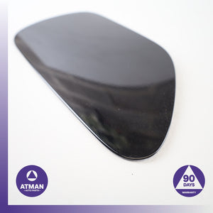 04-10 BMW E63 650i 645Ci M6 Fuel Gas Tank Filler Neck Flap Door Cover Black OEM — photo 4