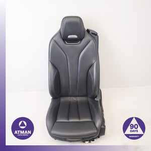 15-20 BMW F83 M4 Convertible Left Driver Side Seat Cushion Assembly Black OEM