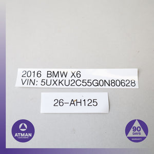 BMW F16 X6 X6M Front Left or Right Under Seat Subwoofer Sub Woofer 9297898 OEM