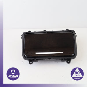 11-16 BMW F10 535i 528i 550i Front Center Console Storage Compartment Wood OEM