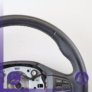 11-18 BMW F25 X3 X4 Leather Steering Wheel w/ Switch 32306879928 OEM 88k