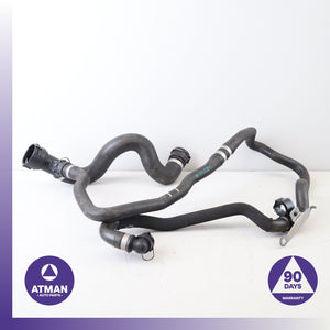16-18 BMW F30 330e Hybrid Engine Motor Radiator Coolant Hose Set OEM 84k