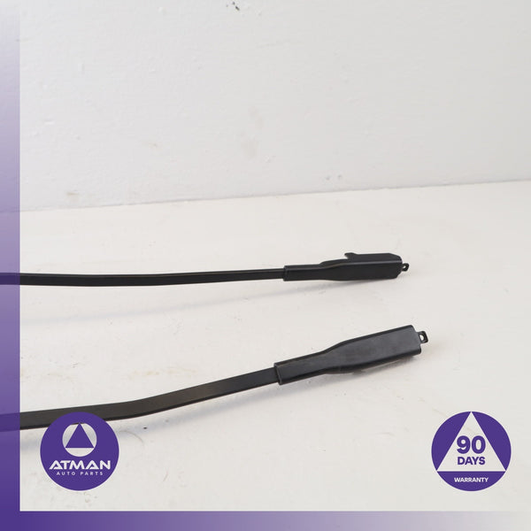 BMW F30 328i 320i Front Windshield Wiper Washer Arm Set OEM