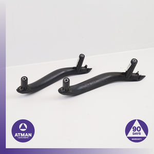 BMW F16 X6 X6M Front &amp; Rear Right Door Panel Grab Handle Trim Set Black OEM