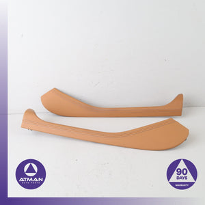 BMW G05 X5 X5M Front Center Console Knee Cover Panel Trim Set Brown OEM 55k