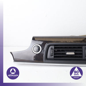 11-13 BMW F10 550i 528i Dash Dashboard Switch AC Air Vent Grille Panel Wood OEM — photo 2