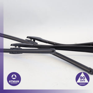 BMW F06 M6 650i 640i Left &amp; Right Windshield Washer Wiper Arm Blade Set OEM