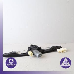 12-18 BMW F30 328i 335i Rear Right Side Window Regulator w/ Motor OEM