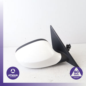 BMW E90 328i Right Side Exterior Door Mirror White OEM