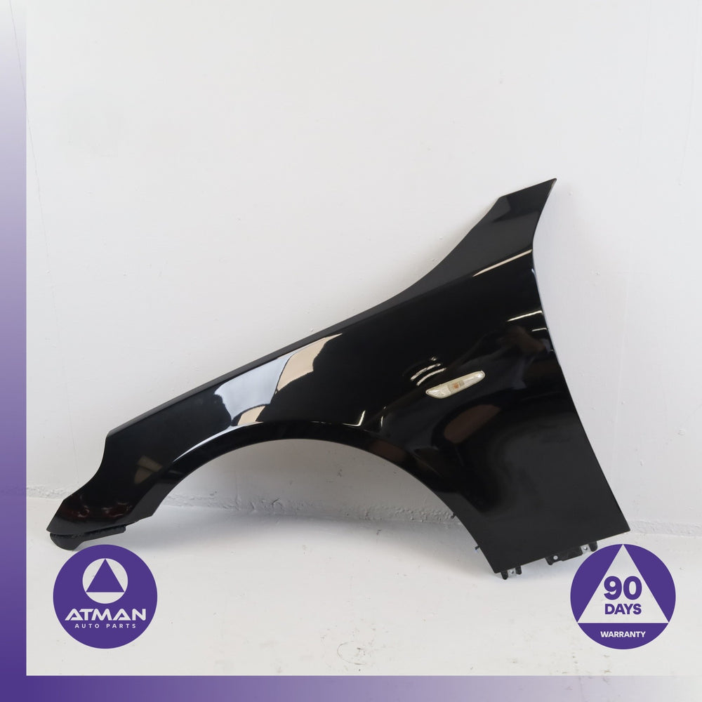 04-10 BMW E60 528i 535i 550i Left Fender Wing Cover Panel Black OEM
