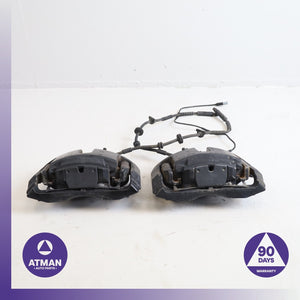 12-19 BMW F06 650i 640i M-Sport Front Brake Caliper Set 34117846701 Black OEM