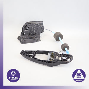 18-25 BMW F98 X3 Front Right Door Lock Latch Actuator w/Bracket OEM 42k
