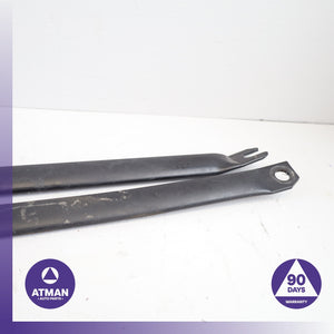 BMW E88 128i 135i Front Right &amp; Left Bay V Brace Support Strut Set OEM