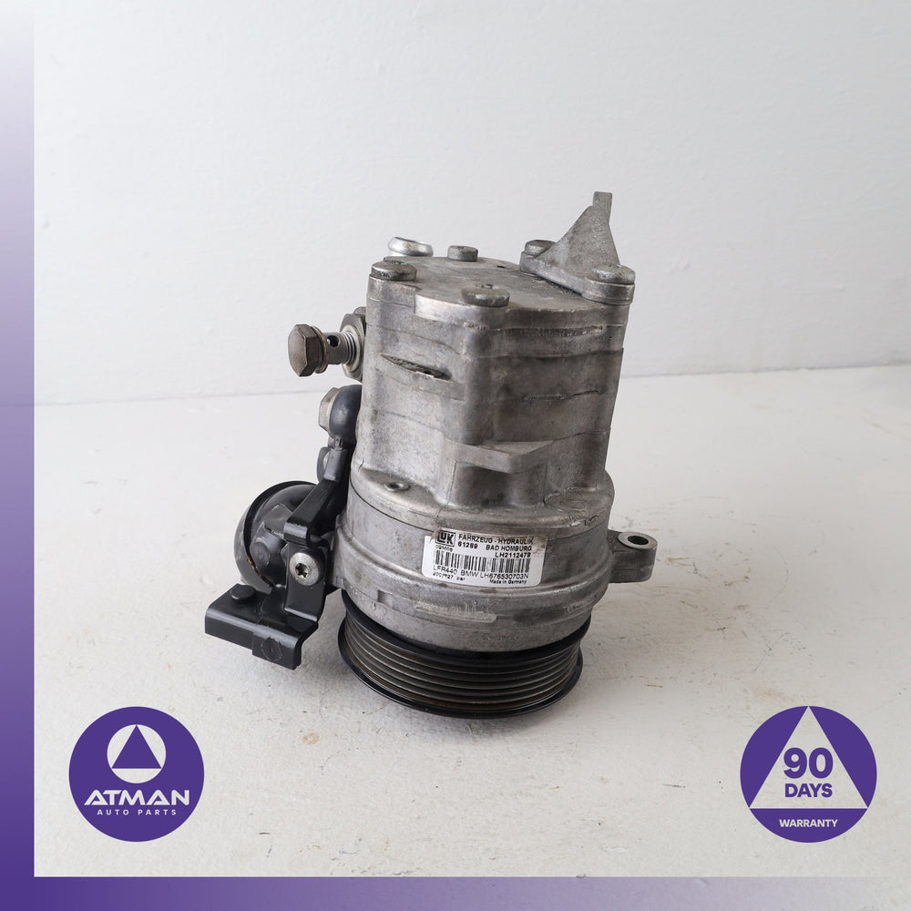 04-08 BMW E66 750i 745i DSC Power Steering Tandem Pump w/ Pulley 6765307 OEM