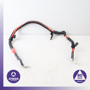 16-18 BMW F30 330e Hybrid Engine Battery Starter Cable 8648632 OEM 84k