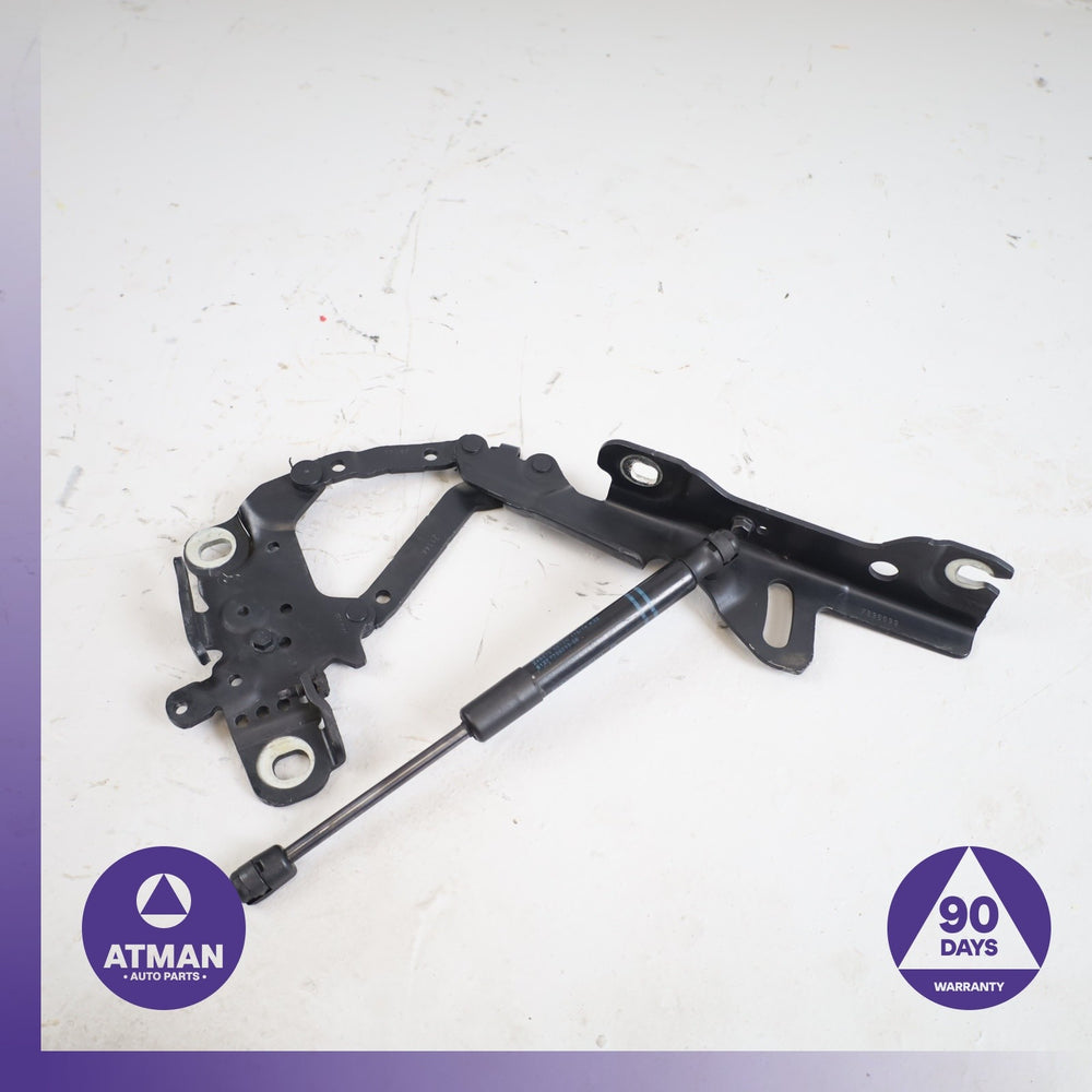 BMW F30 320i Left Side Hood Bonnet Hinge Set w/ Cylinder Strut OEM