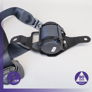 BMW F15 X5 Rear Left Seatbelt Seat Belt Black 7318375 OEM