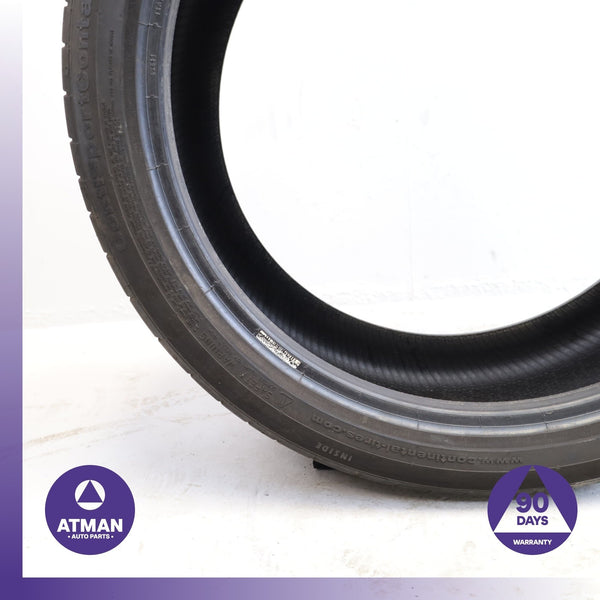 255/35ZR19 Continental ContiSportContact 5P A0 255 35 19' 96Y XL DOT 1722 Tire