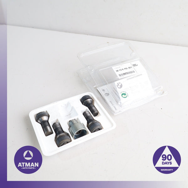 BMW F22 228i Coupe Security Stud Bolt Wheel Locks Nut Set 6792851 OEM