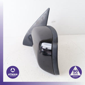 00-06 BMW E53 X5 Left Driver Side Rear View Door Mirror Black OEM