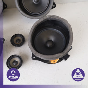 00-06 BMW E53 X5 Interior Audio Speaker Tweeter Loudspeaker Set OEM — photo 5