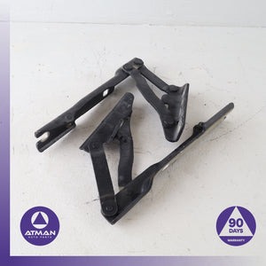04-10 BMW E60 528i Front Left & Right Side Hood Bonnet Hinge Set 7120275 OEM