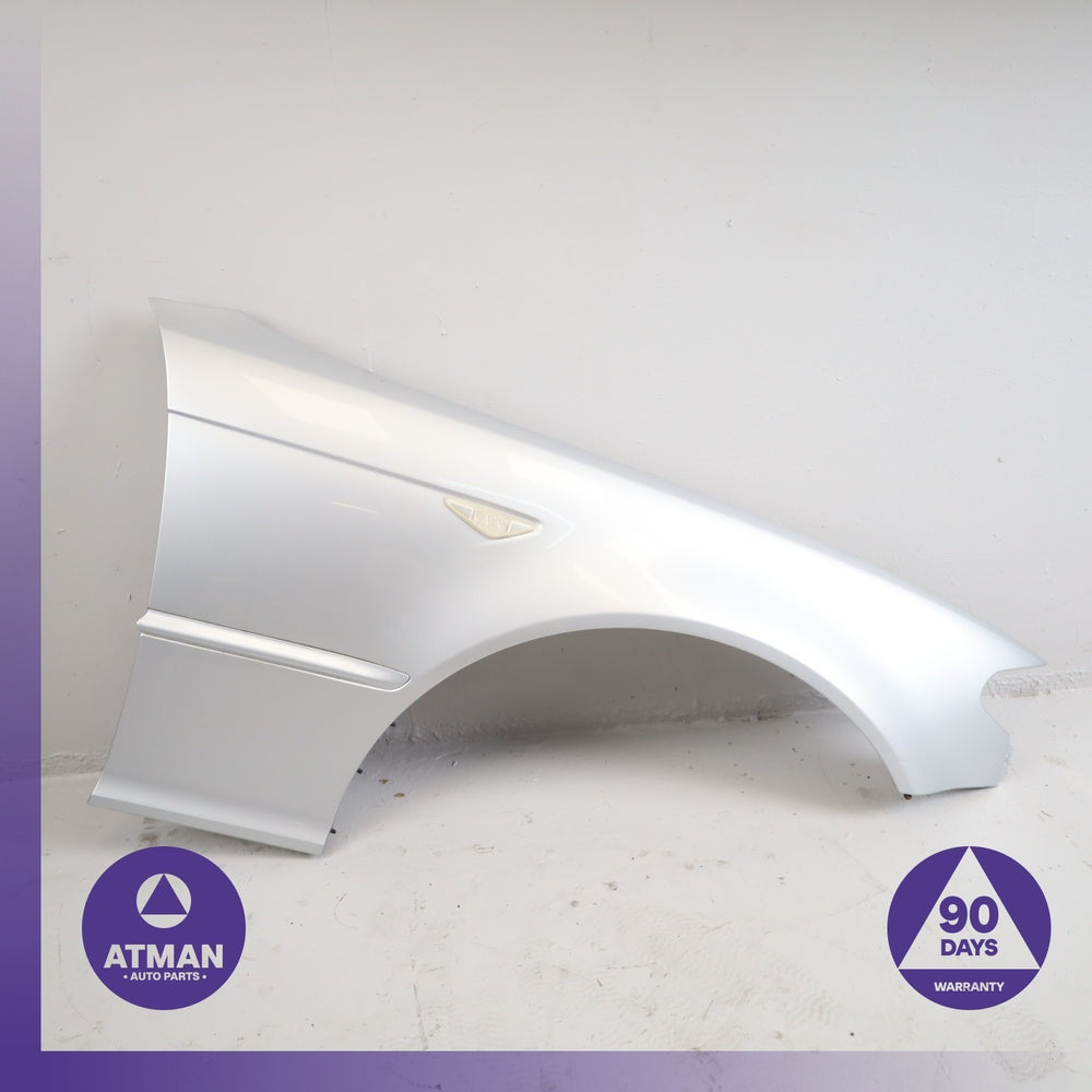04-06 BMW E46 325Ci 330Ci Right Side Fender Wing Cover Panel Silver OEM