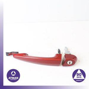BMW E93 328i 320i Front Left Exterior Door Handle Red OEM