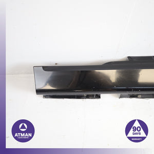 04-07 BMW E63 650i 645Ci Left Driver Side Skirt Rocker Panel Molding Black OEM