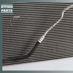 BMW F15 X5 A/C AC Air Conditioning Condenser w/ Line 64509239992 OEM