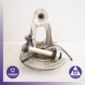14-19 BMW F15 X5 Rear Right Passenger Side Spindle Knuckle Hub w/ Shield OEM