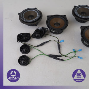 BMW E90 328i 335i Hi-Fi Interior Speaker Tweeter Loudspeaker Set OEM