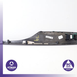 BMW F06 650i Gran Coupe Front Right Interior Door Cover Panel Wood w/ Switch OEM