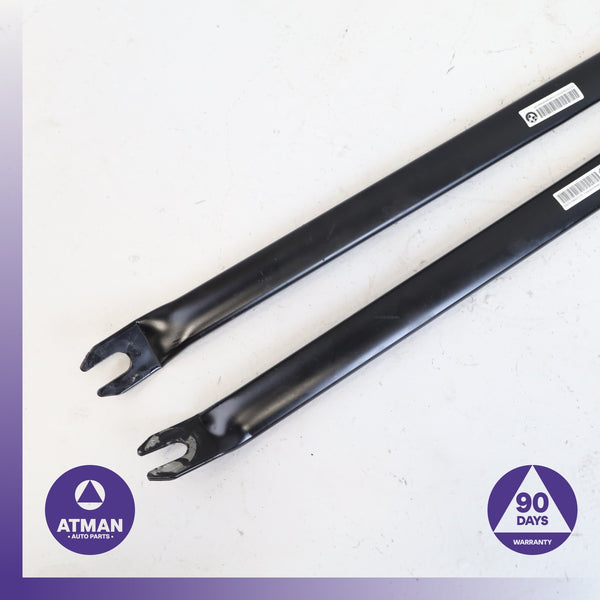 BMW E82 128i 135i Front Right &amp; Left Bay V Brace Support Strut Set OEM