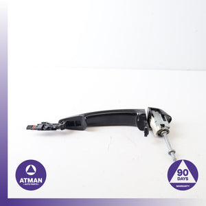 BMW F30 330e Front Left Exterior Door Handle Black OEM