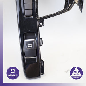 BMW F39 X2 Center Console Shifter Bezel Trim /w Switch 9292547 Black OEM