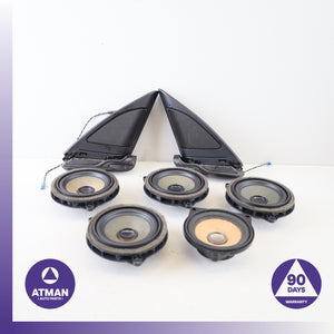 BMW F34 328i GT Hi-Fi Interior Speaker Tweeter Loudspeaker Set OEM
