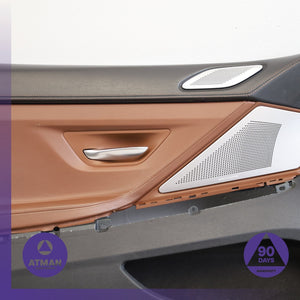 13-19 BMW F06 650i 640i Gran Coupe Front Left Driver Side Door Panel Trim OEM