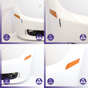12-15 BMW F30 320i 328i 335i ActiveHybrid3 Front Bumper Cover Panel White OEM