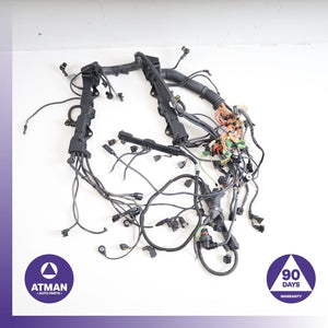 06-07 BMW E63 650i 550i N62B48 Engine Motor Wire Harness 7572914 OEM