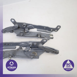 BMW F10 550i Front Left &amp; Right Side Hood Bonnet Hinge Set 41617207200 OEM