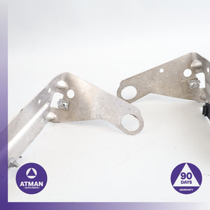 BMW F86 X6M S63 4.4L V8 Engine Compartment Shield Guard Bracket Set OEM